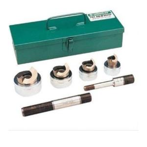 Greenleeグリーンリー 744 Slug-Splitter Self Centering Knockout Punch Kit for 1/2-Inch to 1-1/4-Inch Conduit