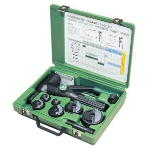Greenleeグリーンリー 7906SB Quick Draw 90 Hydraulic Punch Driver and Kit with Conduit Sized Punches