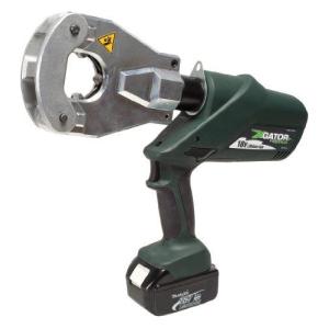 Greenleeグリーンリー EK06FTL11 Gator Battery-Powered Quad-Point Flip-Top Dieless Crimping Tool with 120-Volt