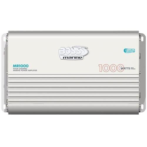BOSS 4 Channel 1000 W Marine power AMP