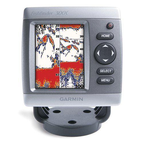 Garmin Waterproof Fishfinder 300C with 3.5-Inch Di...