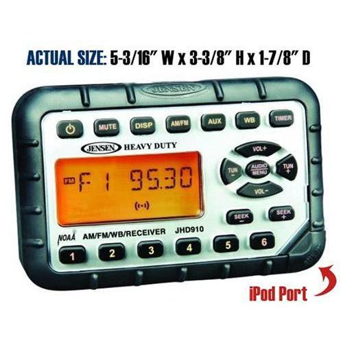 JENSEN MINI AM/FM/WB STEREO PACKAGE - 3.5” MINI SP...