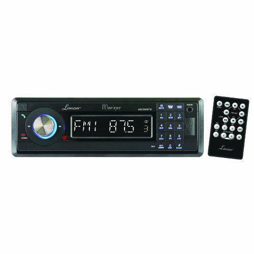 Lanzar AQCD60BTB AM/FM-MPX In-Dash Marine Detachab...