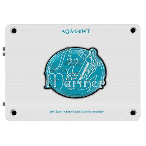 Lanzar AQA430WT 1800 Watts 4 Channel Mini Mosfet M...