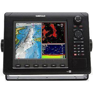 Simrad NSE8 8-Inch Color LCD Multifunction Display with Pre-loaded US Charts， GPS Antenna