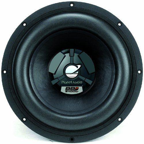 Planet Audio BB212D 12-Inch 2400 Watts 4-OHM Dual ...