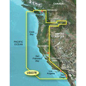 GARMIN BLUECHART G2 VUS037R VANCOUVER - SAN DIEGO ...