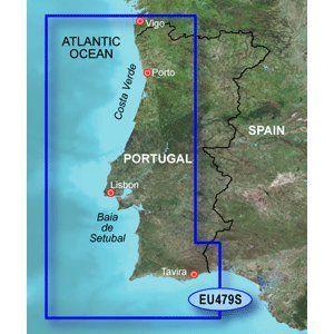 GARMIN BLUECHART G2 HXEU479S PORTUGAL MICROSD &amp; SD...