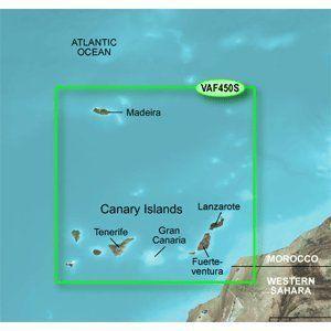 GARMIN VAF450S MADEIRA AND CANARY ISLANDS G2 VISIO...