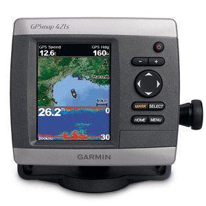 Garmin GPSMAP 421s 4-Inch Waterproof Marine GPS an...