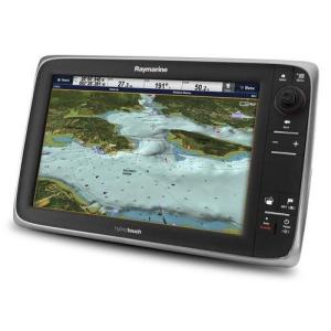 Raymarine e125 HybridTouch 12.1” Multifunction Display with Inland U.S. Charts