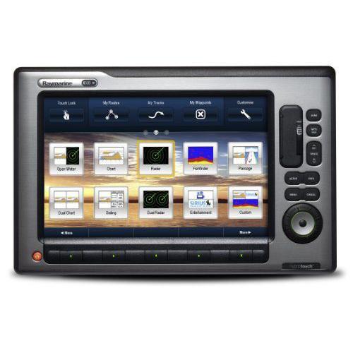 Raymarine E120W 12.1-Inch Waterproof Marine GPS an...
