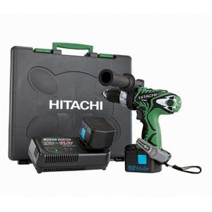 Hitachi(日立) DS14DMR 14.4ボルト Ni-Cad 1/2インチ コードレス ドリル/ドライバー キット｜worldselect