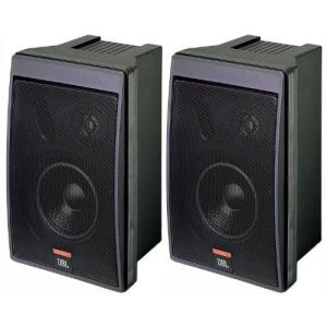 JBL ES20 High-Performance 2-Way Bookshelf スピーカー (ブラック，2