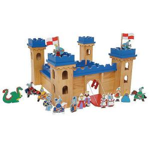 Teamson Childrens Wooden Medivial Castle Toy Play セット｜worldselect