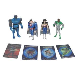 ジャスティス・リーグ ”The Rise of Apokolips” 4 Pack Includes: スーパーマン， ワンダーウーマン，｜worldselect