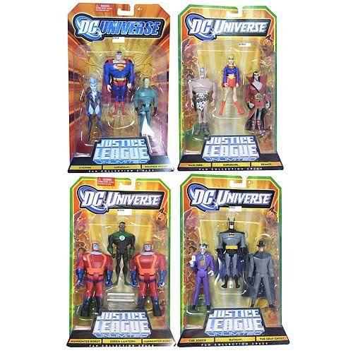 ジャスティス・リーグ Unlimited フィギュア 2010 3-Pack Wave 2 Case