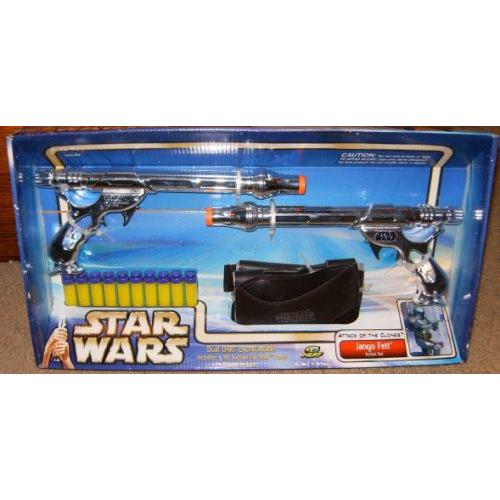 スターウォーズ Jango Fett アクション セット with Dual Nerf Dart L...