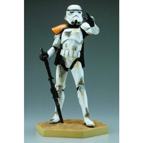 スターウォーズ: Sandトゥルーパー Orange Vinyl Model Kit