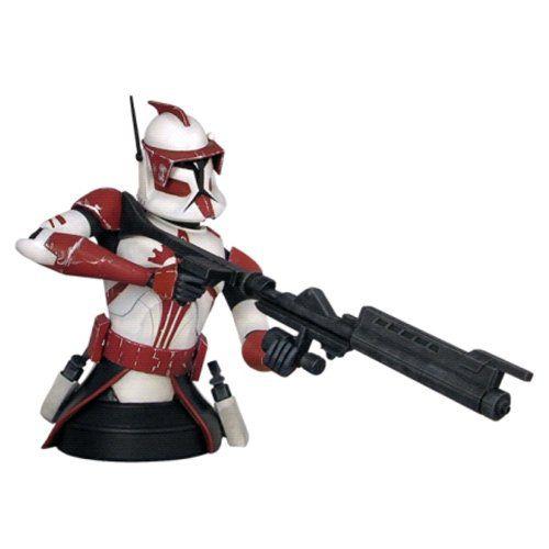 Commander Fox Mini スターウォーズ Clone Wars Bust