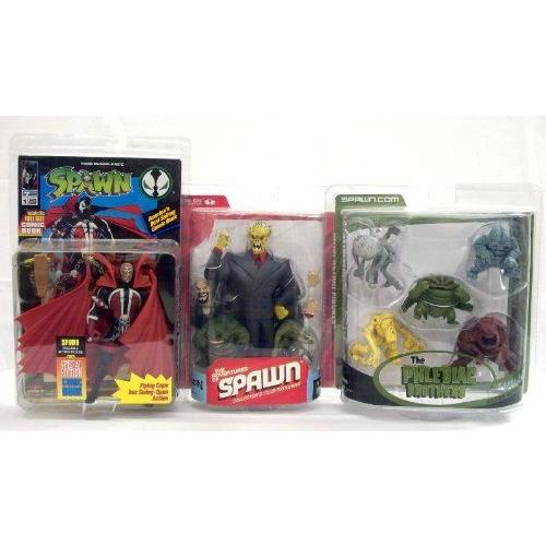 スポーン - セット of 3 - Hamburguer Head スポーン， Lord Mammo...