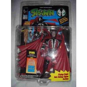 スポーン - Todd Mcfarlane 1St Ever スポーン フィギュア With Comic 1994 - Mip Very Rare!｜worldselect