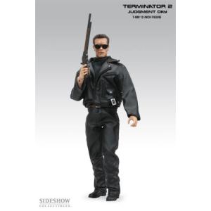 日*9様 SIDESHOW ターミネーター2 T-800 フィギュア 超可動で目も光る！『ターミネーター2』T-800がとんでもなく精巧な