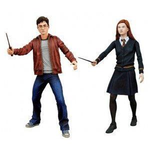 NECA ハリーポッター and the Half Blood Prince 7 Inch アクション フィギュア 2-Pack Harry and Ginny｜worldselect