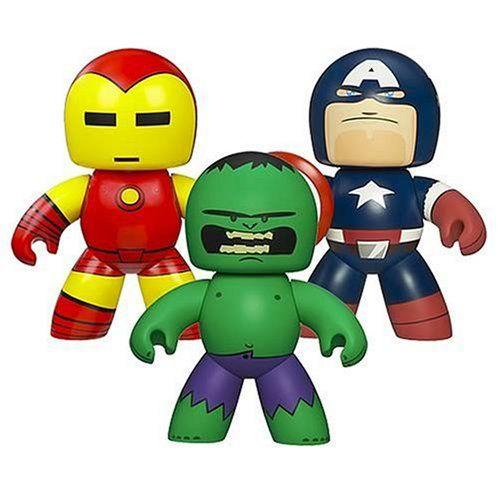 マーベル Legends Mighty Muggs (インクレディブル ハルク(HULK)， アイア...