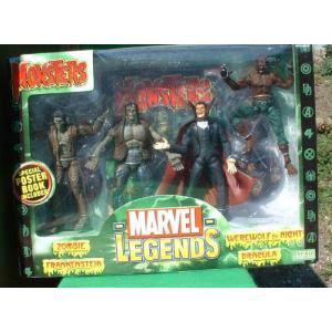 マーベル Legends Monsters セット Werewolf ， Dracula， Zombie， Frankenstein｜worldselect