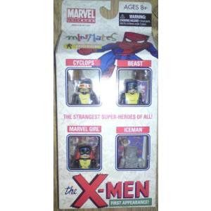 Mini Mates マーベル X-Men 4 Pack 1St Appearence セット｜worldselect