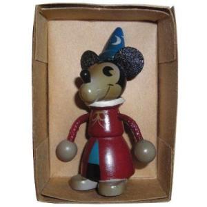 ミッキーマウス Fantasia Wizard Wooden Doll Japan Import R...