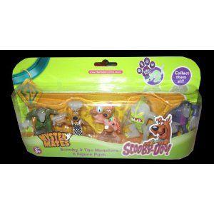 Scooby Doo Glow in the Dark Monsters 5 フィギュア Pack - Inc Diver and Scuba Play セット｜worldselect