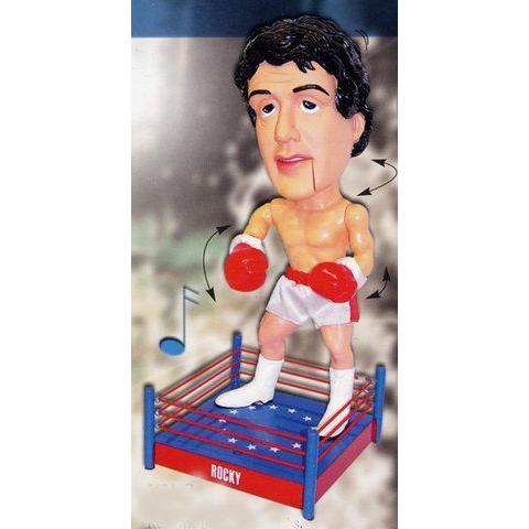 ロッキー Balboa Big Head Animated トーキング Doll featuring...