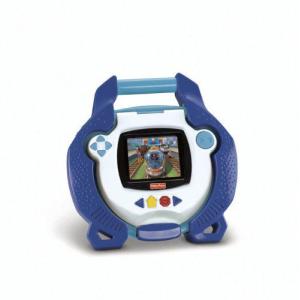 Fisher-Price(フィッシャープライス) Kid Tough Porテーブル DVD プレイヤー ブルー｜worldselect