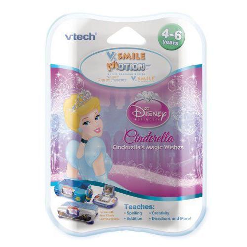 Vtech V.Smile Motion Active 学習 システム Cinderella Sof...