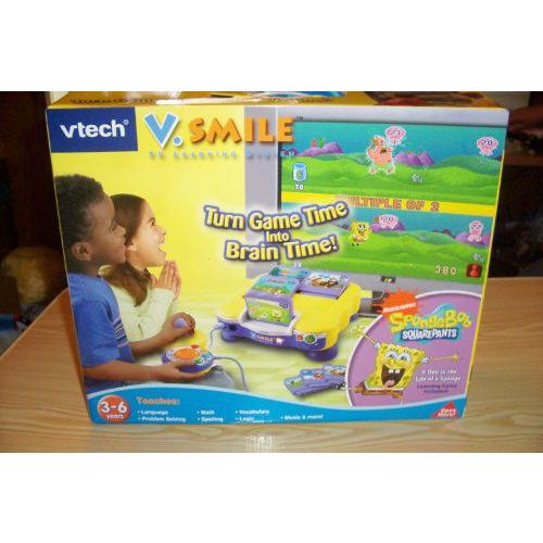 Vtech VSmile TV 学習 システム with Sponge Bob 学習 ゲーム