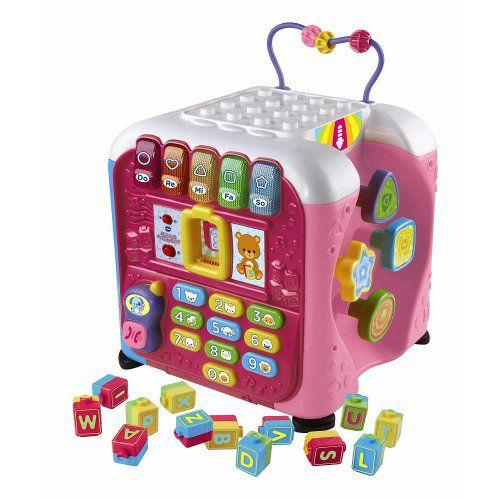 Vtech アルファベット Activity Cube トイ - ピンク