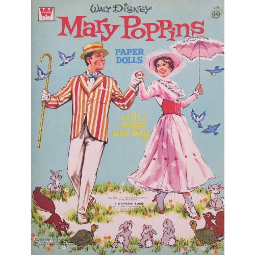 Walt Disney(ディズニー) MARY POPPINS PAPER 人形 Book UNCU...