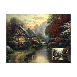 Thomas(機関車トーマス) Kinkade Shimmer A Quiet イブニング 750 ...