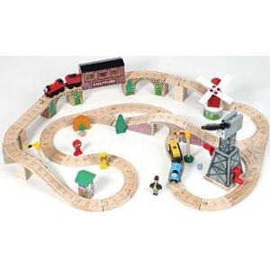 Thomas(機関車トーマス) Wooden Knapford Station セット By Lea...