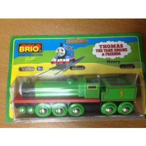 Brio Wooden Railway System Thomas(機関車トーマス) the Train Henry Very レア New in Original パック｜worldselect