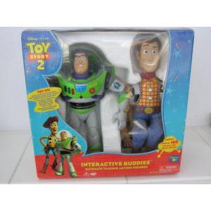 Disney(ディズニー) Pixar Toy Story(トイストーリー) 2 Buzz And ウッディ Interactive フィギュアs. Ul｜worldselect