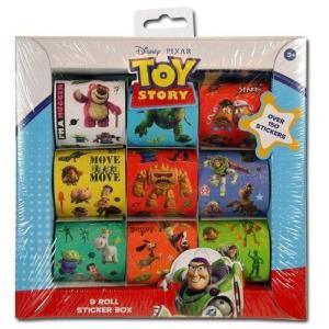 Toy Story(トイストーリー) 3 9 Roll ステッカー Box - ケース パック 48 SKU-PAS912745｜worldselect