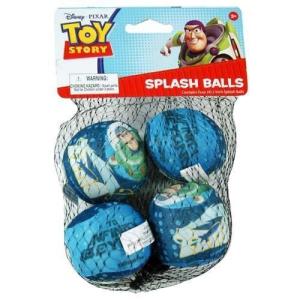 912547 - Toy Story(トイストーリー) 4Pk 2” Splash Balls 2 Asstd. ケース パック 36｜worldselect