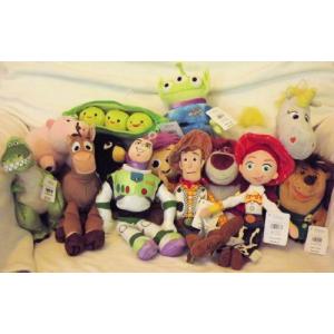 Disney(ディズニー) Pixar Toy Story(トイストーリー) 3 コンプリート Plush Bean Bag セット of 13｜worldselect