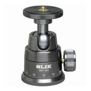 Slik SBH-550 Ball Head, Gun Metal Black, for Camera and Lens Combinations Weighing up to 22 Lbs.｜worldselect