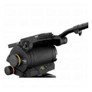 Vinten Vector 450 Pan and Tilt Head, Spherical Base with EPF Quickfit Adaptor, and Wedge Plate, S