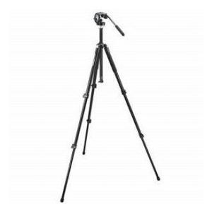 Manfrotto 055XB Black Tripod with 128RC Micro Flui...