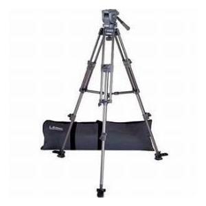Libec LS-22DV 2-Stage Aluminum Tripod System: Head...